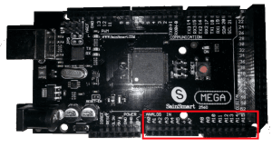 Sainsmart Mega2560, Analoge PIN's