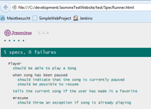 Jasmine SpecRunner.html