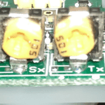 Drehpotentiometer für Dauer und Empfindlichkeit des Sensors.