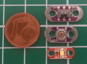 Lilypad , Switch, Button und LED