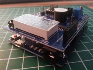 Shield verbunden mit Arduino Leonardo