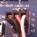 Anschluss für den Servo SG90