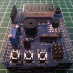 Temperatursensor LM35DZ auf dem Multifunktionalem Shield