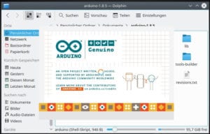 Splashscreen der Arduino IDE