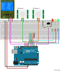 Schaltung - DIY Alarmanlage mit einem Arduino UNO
