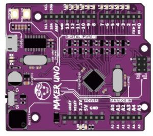Maker UNO - Fritzing Part