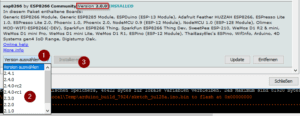 ESP8266 Bibliothek