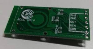 Rückseite des Radar Sensors