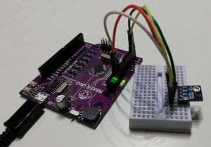 Temperatur & Luftfeuchtigkeitssensor am MakerUNO