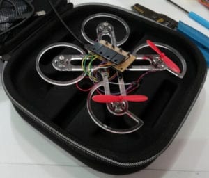 Drohne in der Verpackung