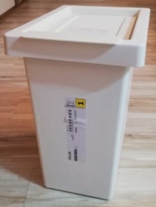 IKEA 10l Eimer FILUR