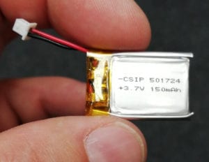 LiPo Akku mit 150mAh und 3.7V