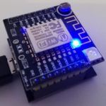 Witty Cloud blaue SMD LED am ESP