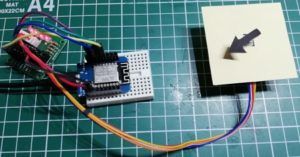 Aufbau - Schrittmotor am Wemos D1 Mini