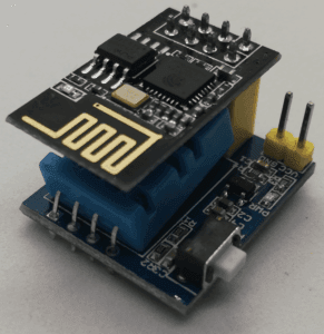 DHT11 Shield mit montiertem ESP-01S