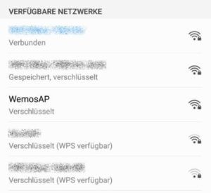 AccessPoint mit Passwort gesichert