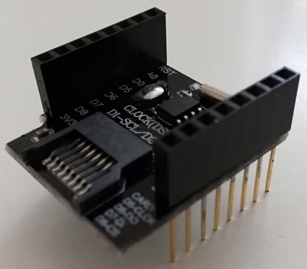 Wemos D1 Mini - SD Card Shield