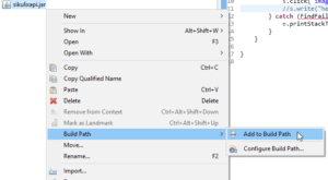 Eclipse - JAR zum Build Path hinzufügen