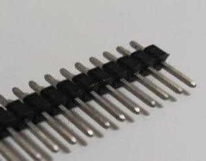 Stiftleiste 2,54mm, männlich - männlich