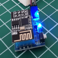 ESP-01S mit DHT11 Sensor Shield