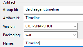 Maven Projekt - Metadaten zum Projekt