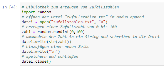 Python - Dateiverarbeitung