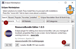 Eclipse Plugin - ResourceBundle Editor