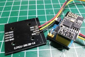 ESP-01s Led Controller mit ESP-01s und 4x4 NeoPixel Board