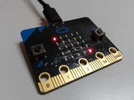 BBC micro:bit Würfel Augenzahl 2