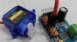 16 Kanal Servo Modul PCA9685 mit Servo