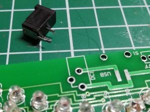 Buchse für Stromzufuhr über ein 5V Netzteil