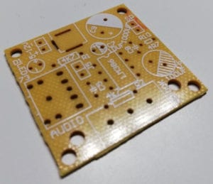 Platine für LM386 Mini Verstärker