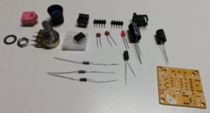 Bausatz LM386 Mini Verstärker - Teileliste