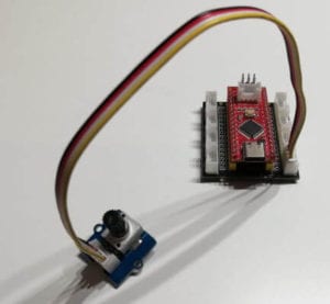 Grove - Rotary Angle Sensor und Seeeduino Nano