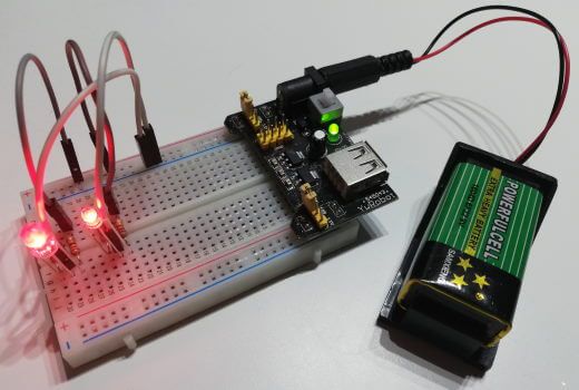 Dual Color LED - rot