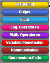 Funktionsumfang der Version ArduBlock2