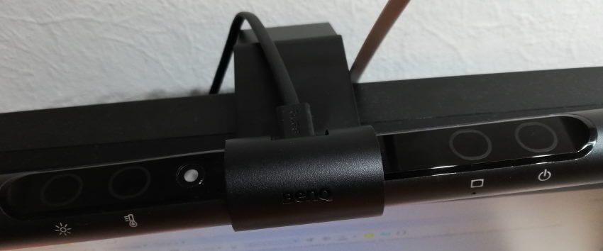 Funktionstasten an der ScreenBar von BenQ