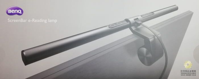 Verpackung der BenQ - ScreenBar