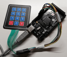 Arduino Mega 2560 R3 & 3x4 Matrix Tastatur