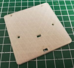 Bodenplatte - DIY Wetterstation