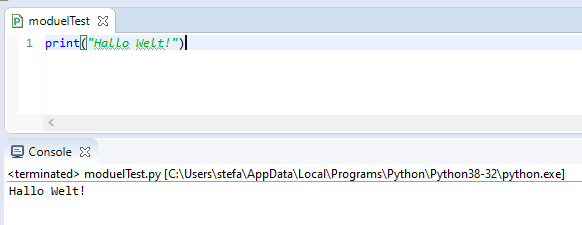 Eclipse IDE - PyDEV 