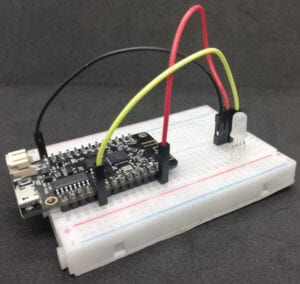 Aufbau der Schaltung - ESP32 mit RGB LED Typ WS18B20