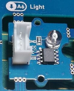 analoger Lichtintensitätssensor mit Grove Schnittstelle