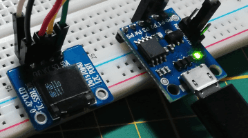 DigiSpark ATtiny85 - OLED Display mit 