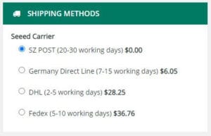 Seeedstudio Shop - Versandkosten nach Deutschland