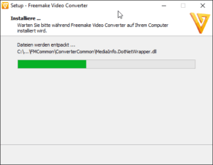 entpacken & einrichten der Software 