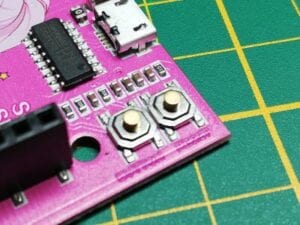 Taster auf dem RGBDuino UNO