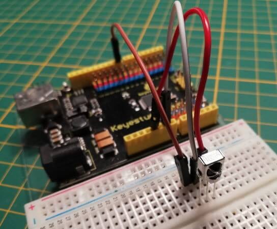 IR Empfänger Diode am Keyestudio UNO