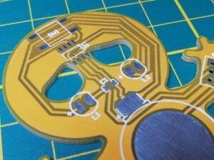 Lötpunkte für LEDs