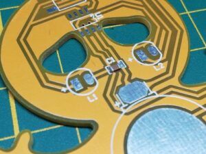 SMD Kondensator auf Platine